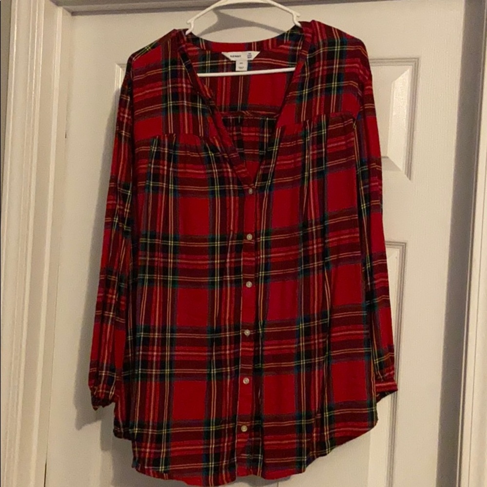 Old navy plaid shirt